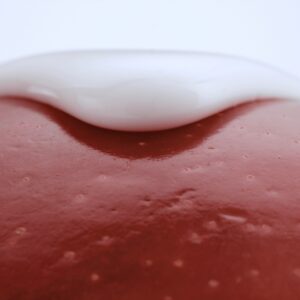 Apple Enveloped By White Cream V2