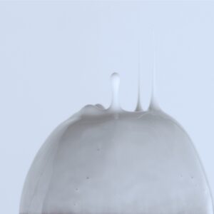 Apple Enveloped By White Cream V6
